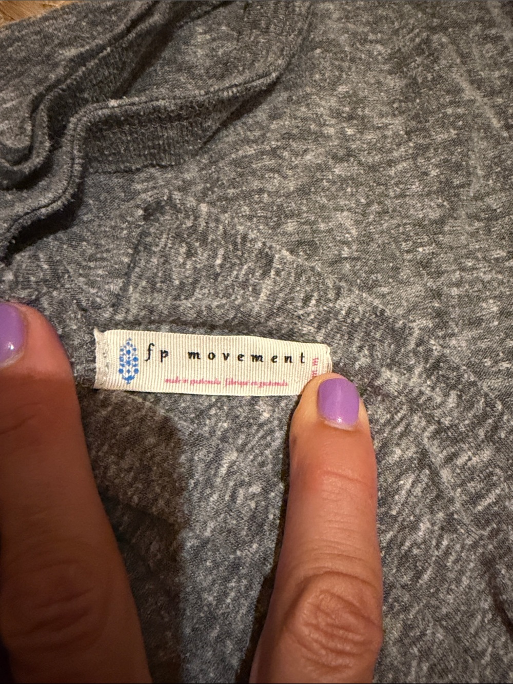 FP Movement by Free People Gray 'No Sweat' Tank Top - Picture 3 of 3